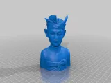 Bust with Headband   -1