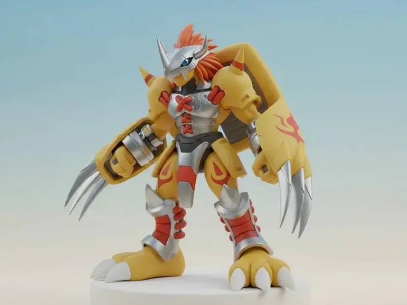 WarGreymon Digimon Creature Model