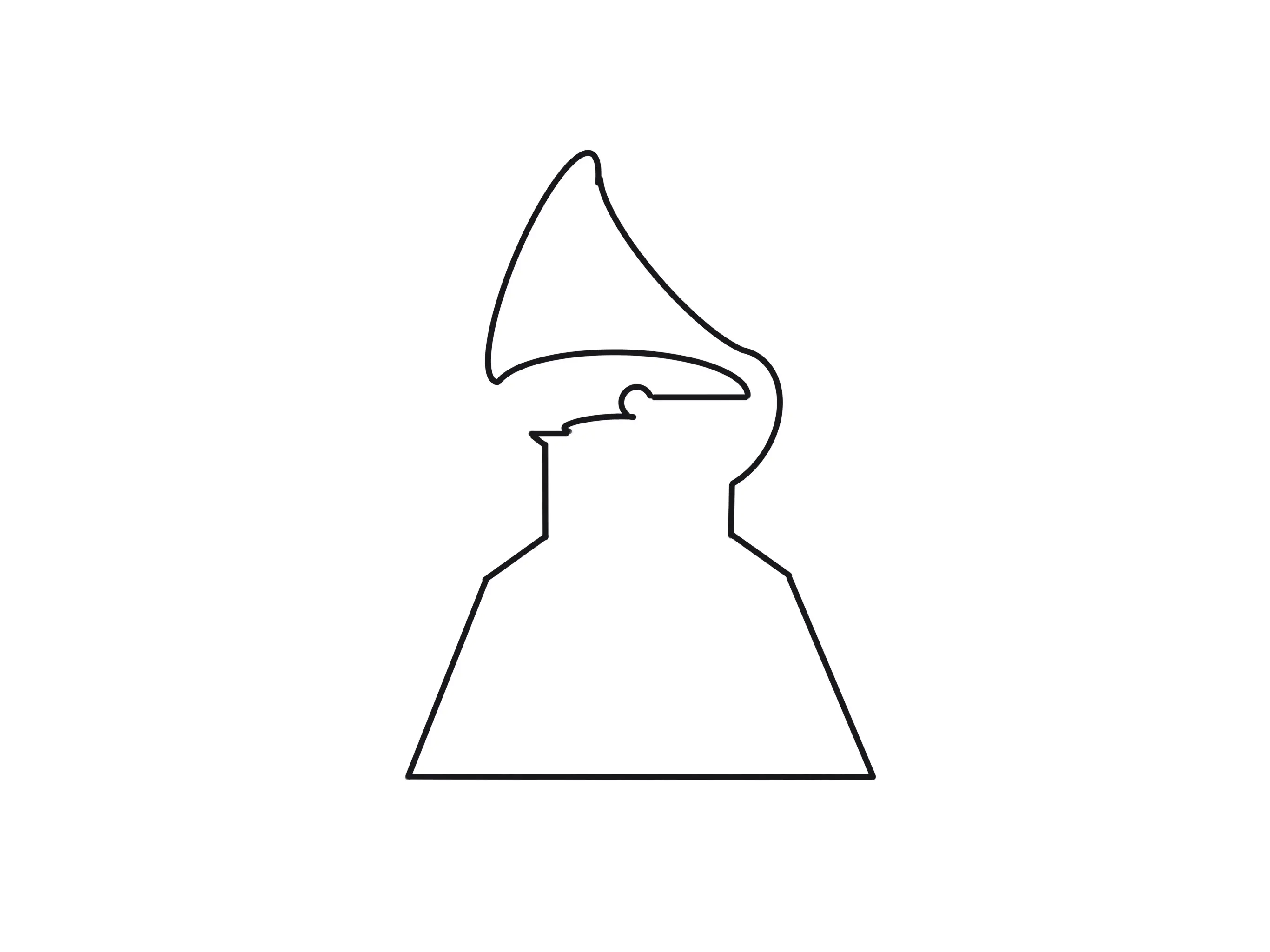 Grammy Award Cookie Cutter