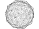 Wireframe Shape Geometric Diamond-3