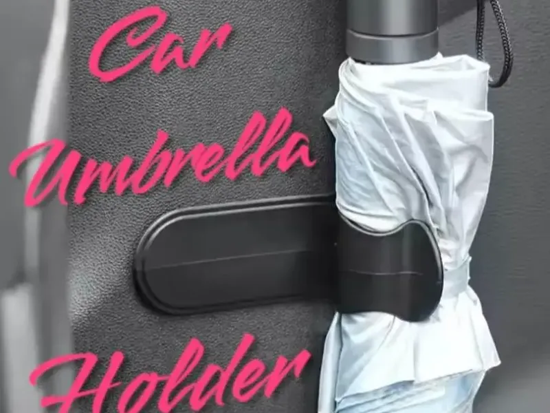 Gancio per ombrello da automobile