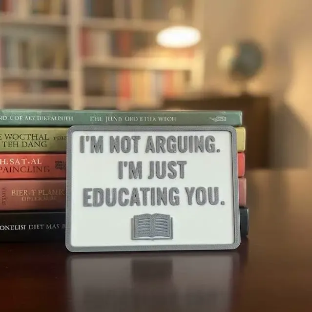 I'm not arguing..