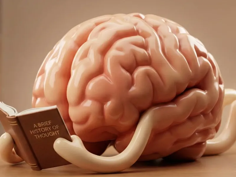 Brain that reads books