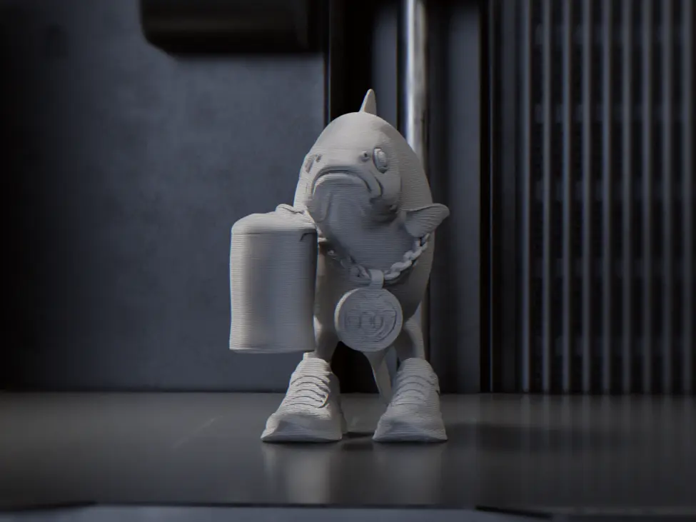Beer Fish Figurine Animal 3D Printable