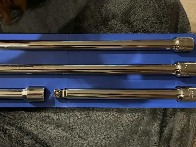 Gridfinity 3/8" extension tray.