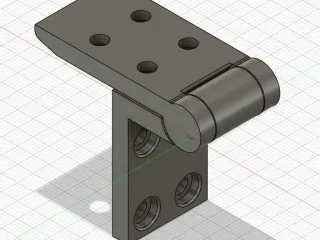 Simple 90 L Hinge