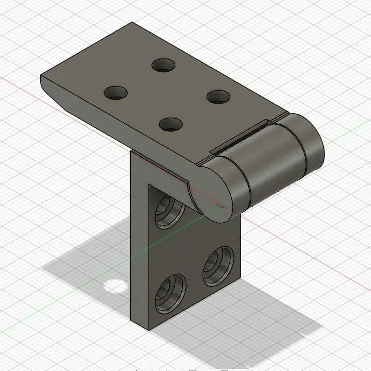 Simple 90 L Hinge