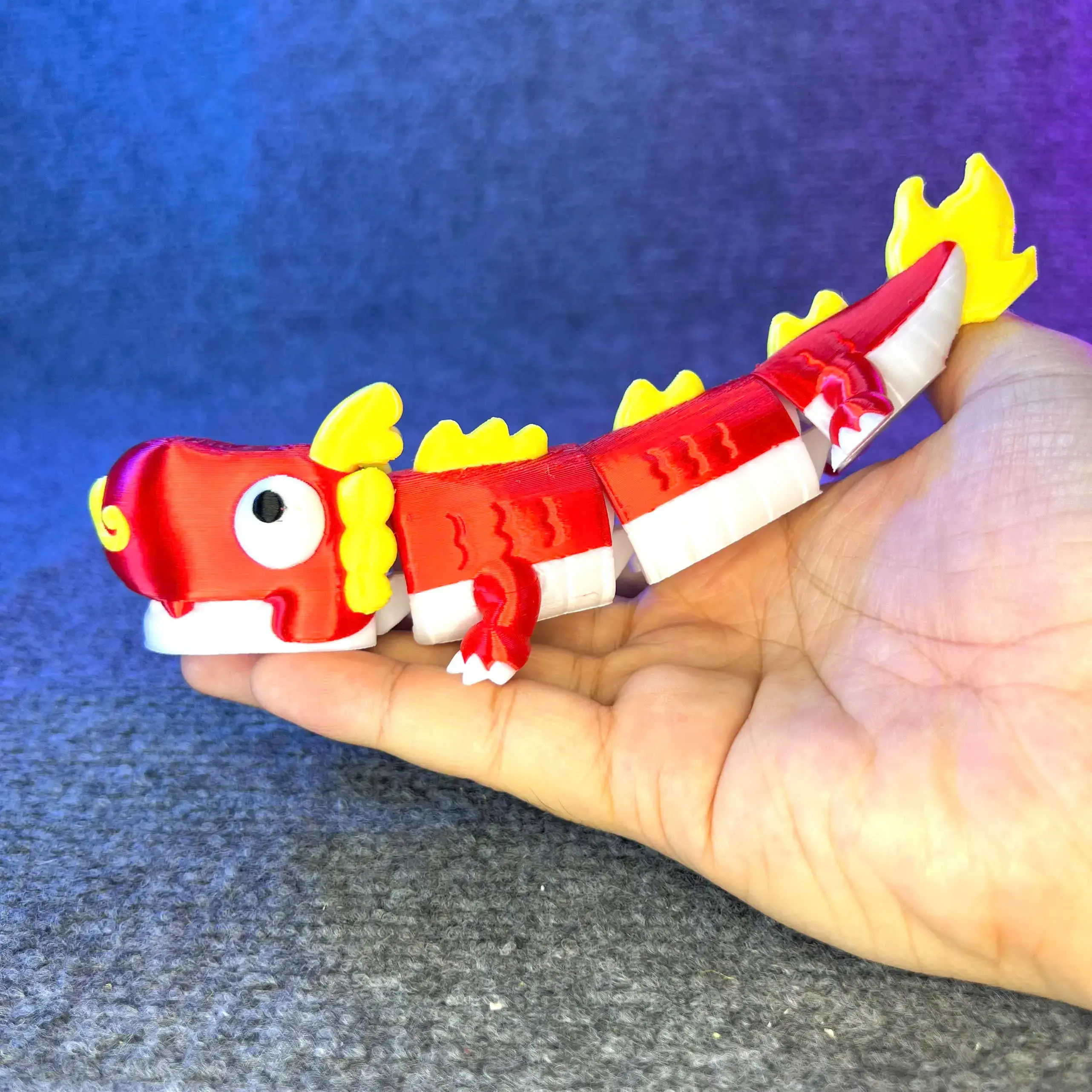 3D Printer Files | 3MF File | Cute Dragon Flexi - Articulated - STL ...