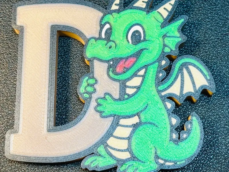 Lettre D « Dragon » 🐾 Alphabet des Animaux