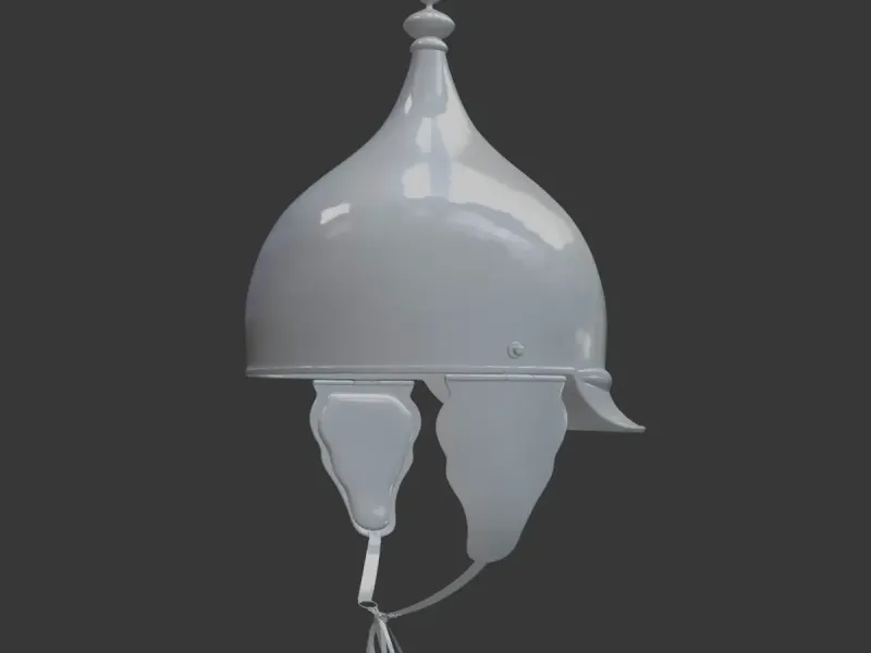 Celtic La Tène Helmet – Ancient Warrior Armor 3D Print Model