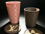 LV Cup with Lid, Small and Large-1