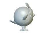 Pokemon Hoothoot #163 - Ready for 3D Printing!-1