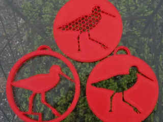  California Bird Ornaments