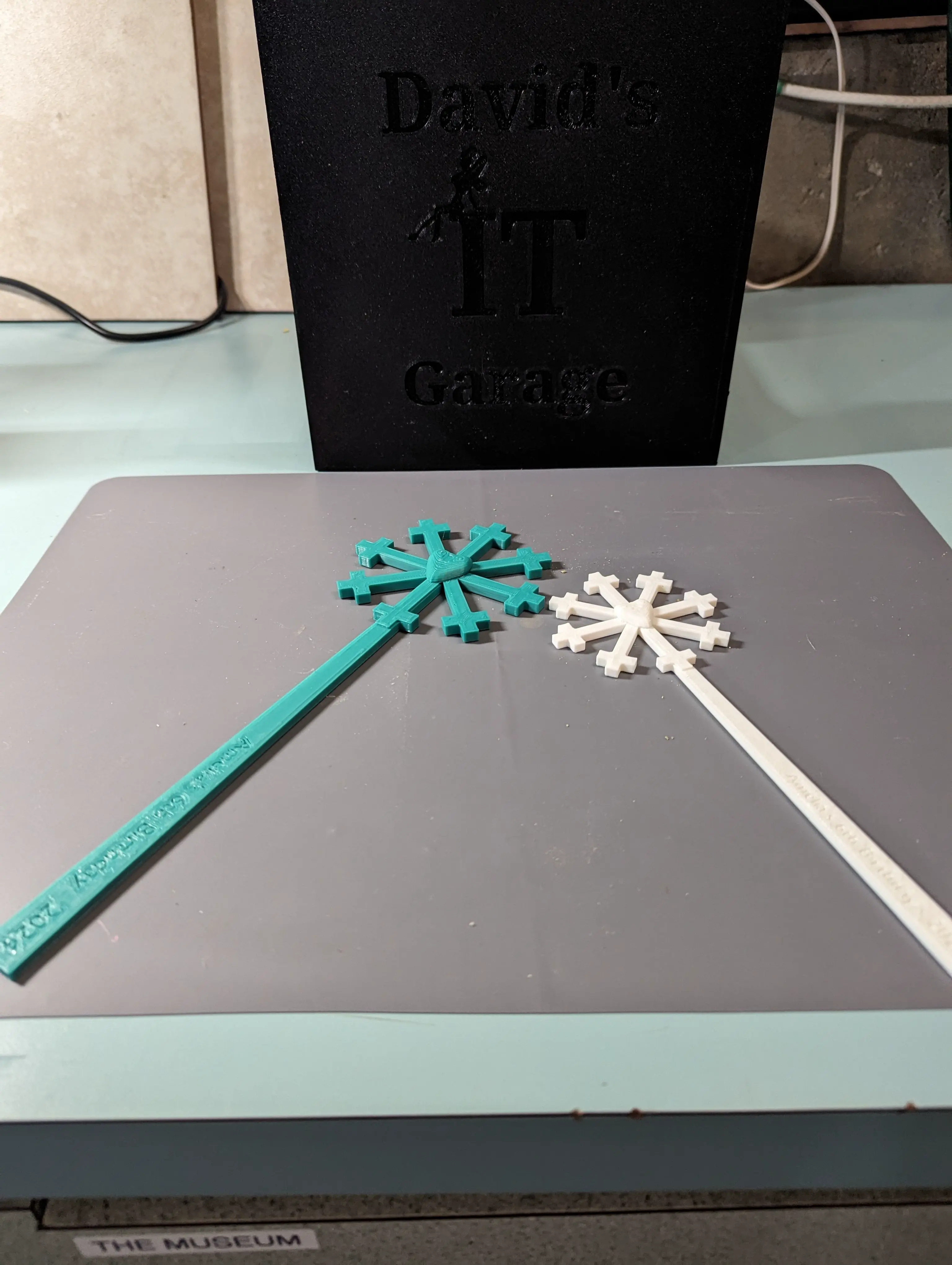 Bacchetta della principessa dei fiocchi di neve - Bomboniera per feste, costumi, feste di Frozen