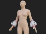 Hello Kitty Juno Cosplay Sleeves Overwatch-1
