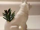 Labrador Easter Bunny Flower Pot-5
