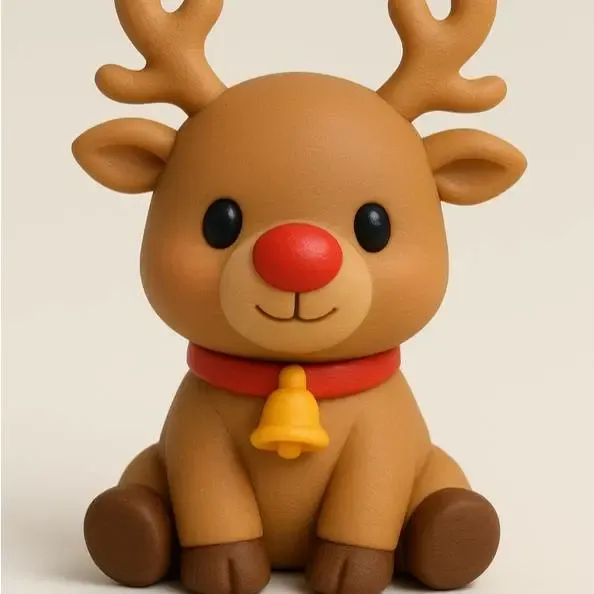 Renne noël mignon