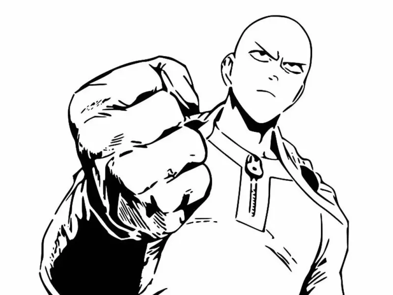 OPM Saitama stencil 2