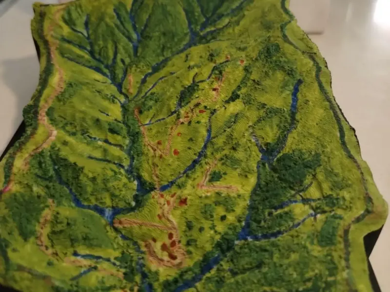 Modelo de Terreno Cuenca de Drenaje