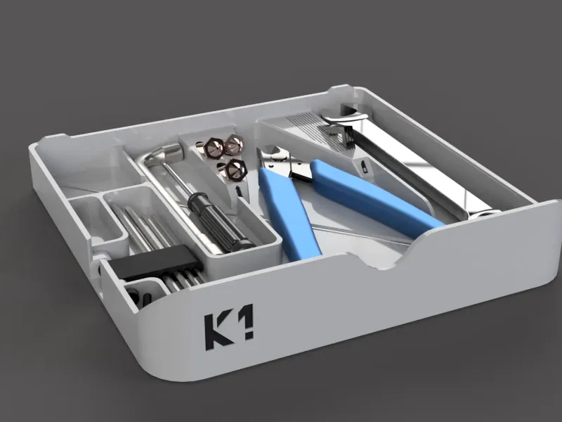 Creality 3Dプリンター ツールキット K1Cパーツ & 防湿ボックス Creality K1C Mods モデルコレクション
