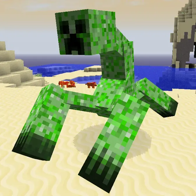 Creeper mutante articulado