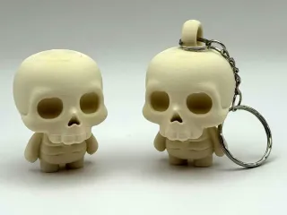 Cute Mini Skeleton (Keychain)