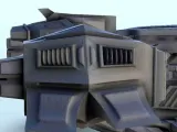 Ichnae spaceship 8 - sci-fi science fiction future 40k legio-7