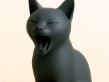 Yawning Cat-0