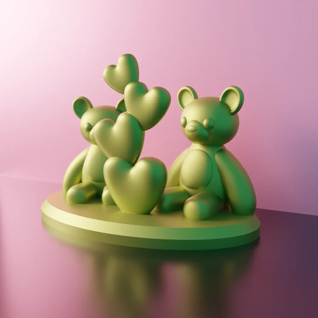me encantan los osos de peluche
