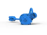 Engine of Quarter Midget Scale 1:16-4
