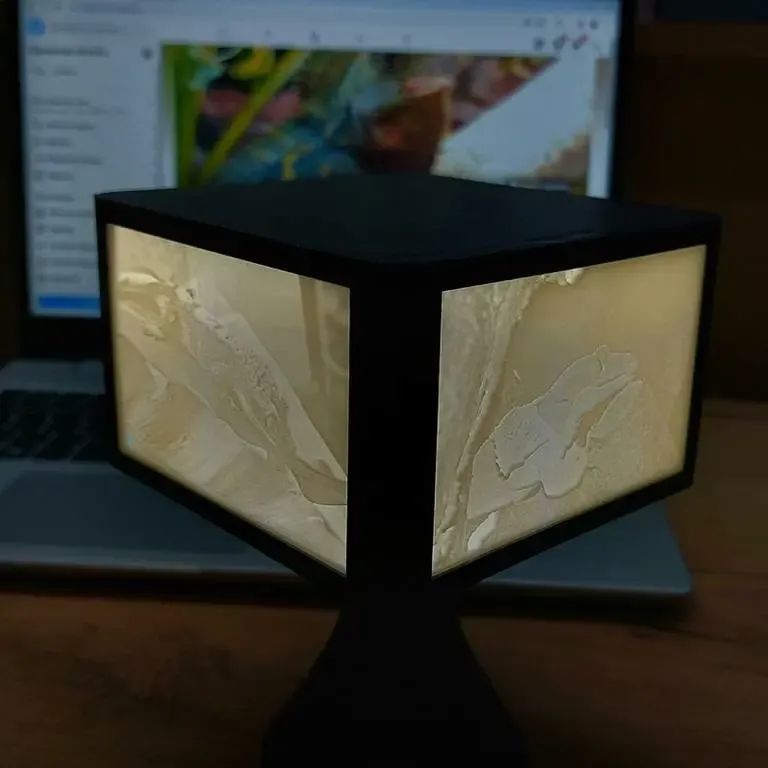 Lamp for photo 100x67 4pcs/ litophane