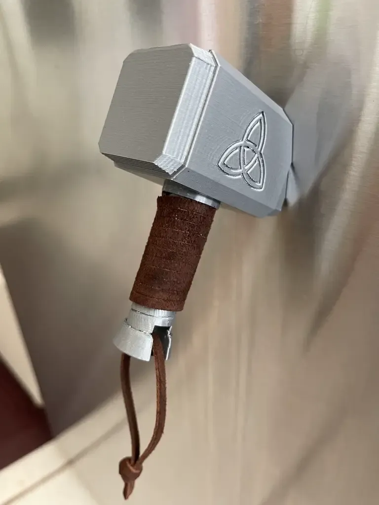 Thor's Hammer (Mjolnir) Large Fridge Magnet