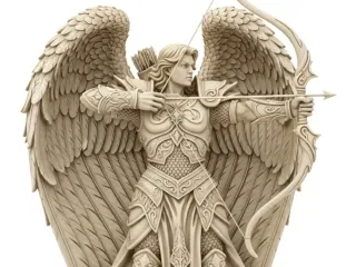 Arcanjo com arco