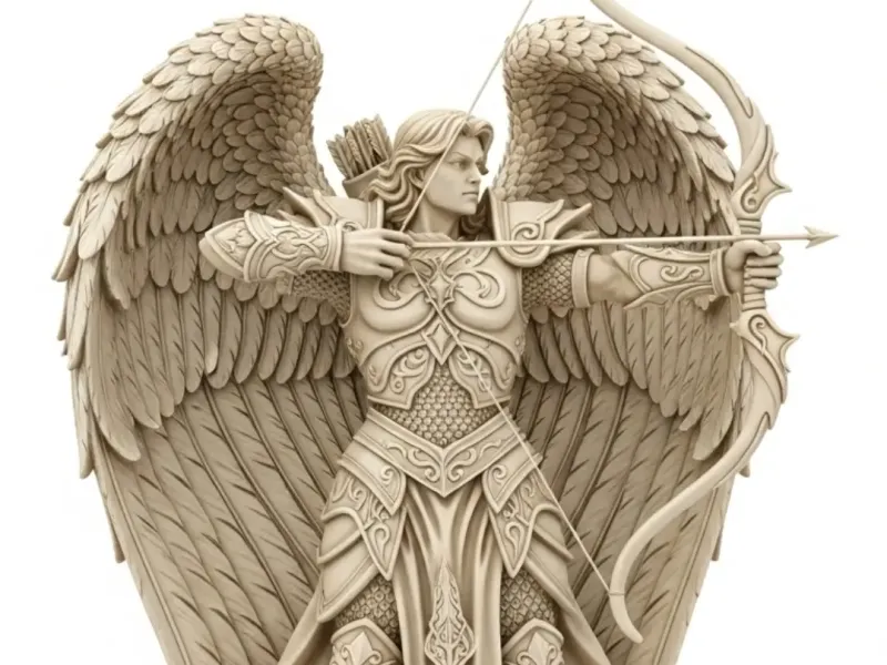 Arcanjo com arco