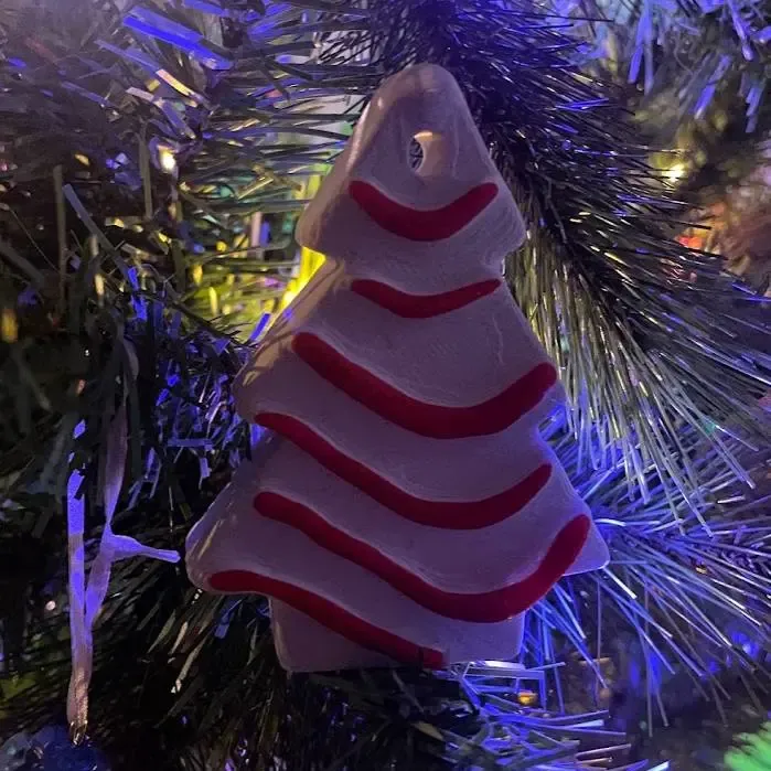 Little Debbie Christmas tree Ornament