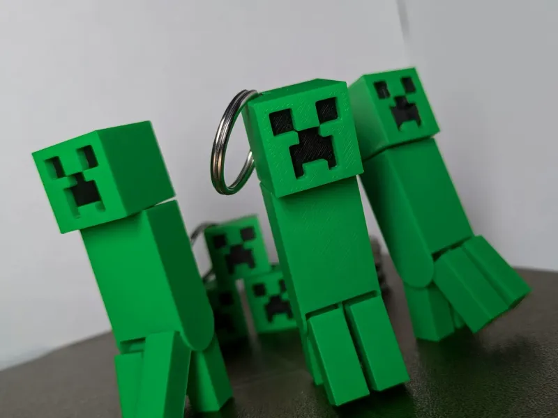Print-in-place Creeper - Articulated