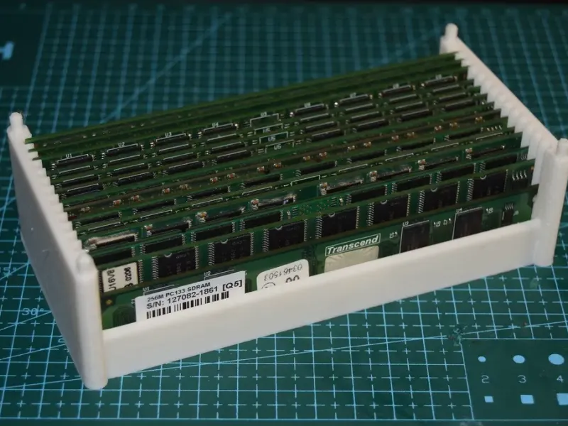 Support DIMM empilable pour barrettes de 35 mm