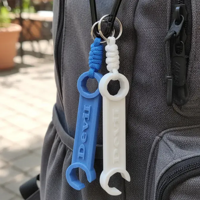 Devil Ranch keychain