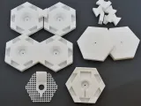Modular enamel pin display-1