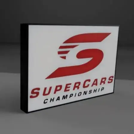 V8 Supercars logo lightbox