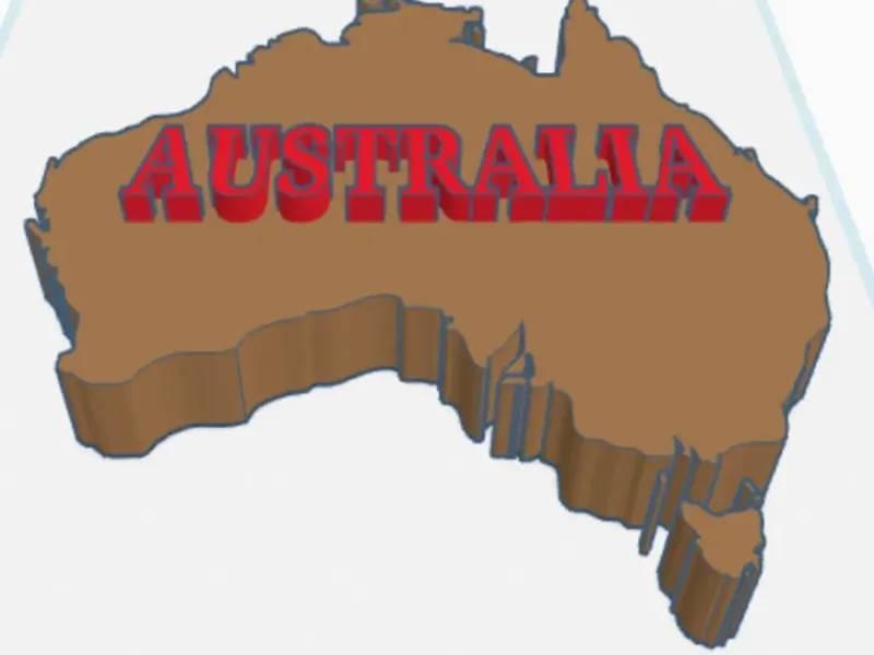 Australia sign.
