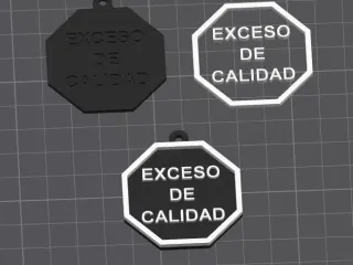 Llavero Exceso de calidad