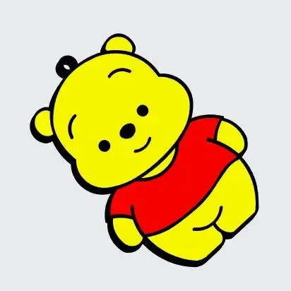 Winnie the pooh keychain