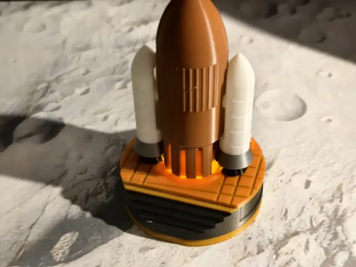 3D Printer Files | 3MF File | NASA-经典火箭 | Creality Cloud