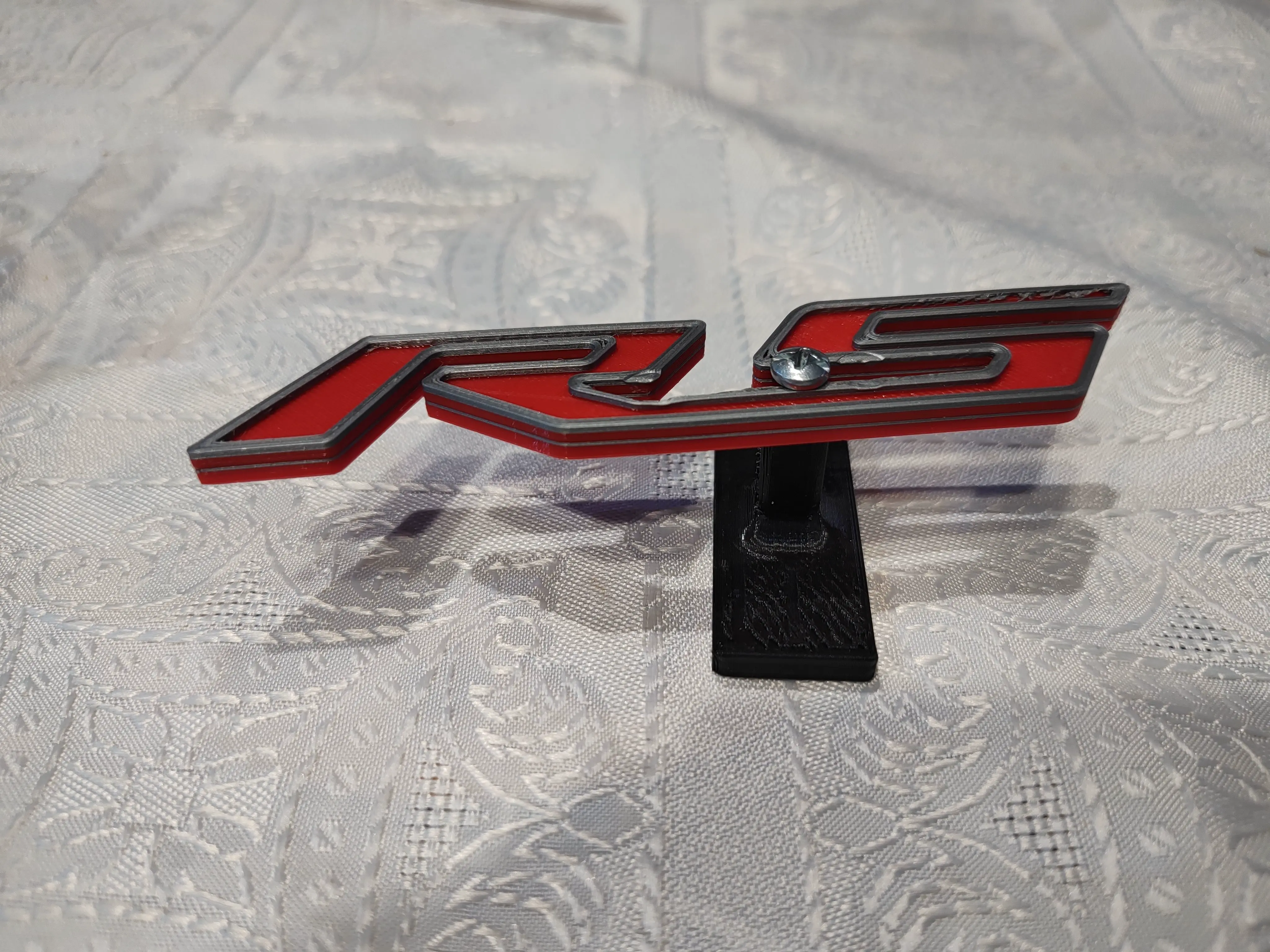 Badges & Coins STL Download - Chevrolet RS Logo / Badge / Insignia ...