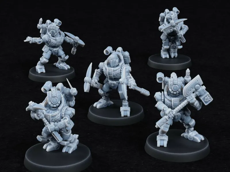 Clockwork Ancestors (modular, melee + ranged)