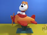SNOOPY AIRPLANE MODEL KIT-4