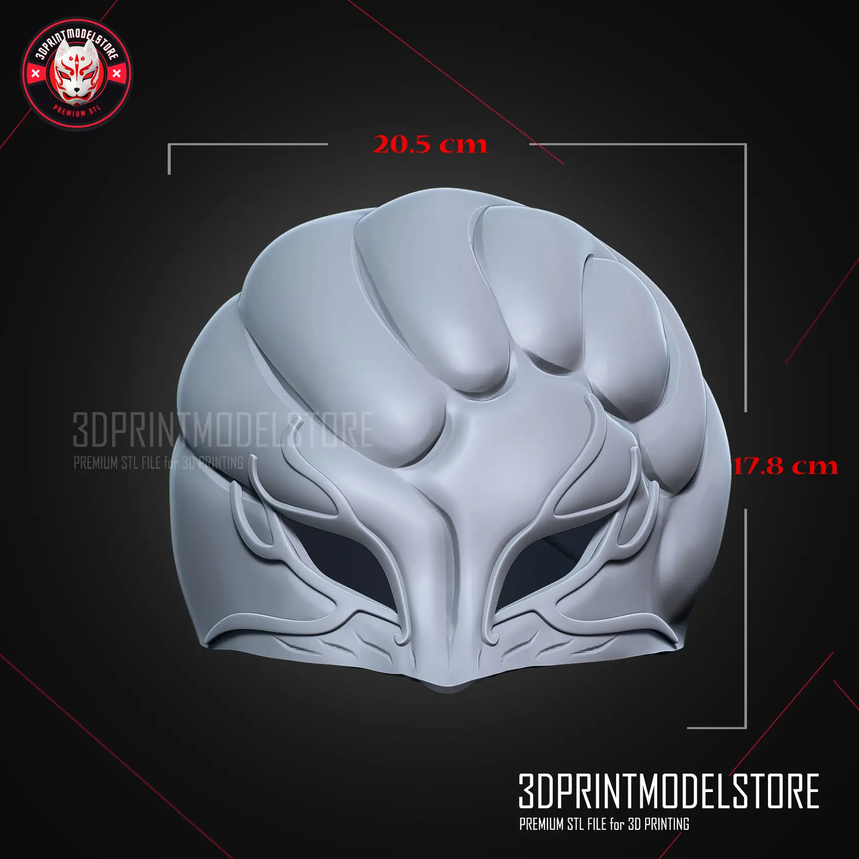 Black Clover William Vageance Mask - Anime Cosplay Helmet