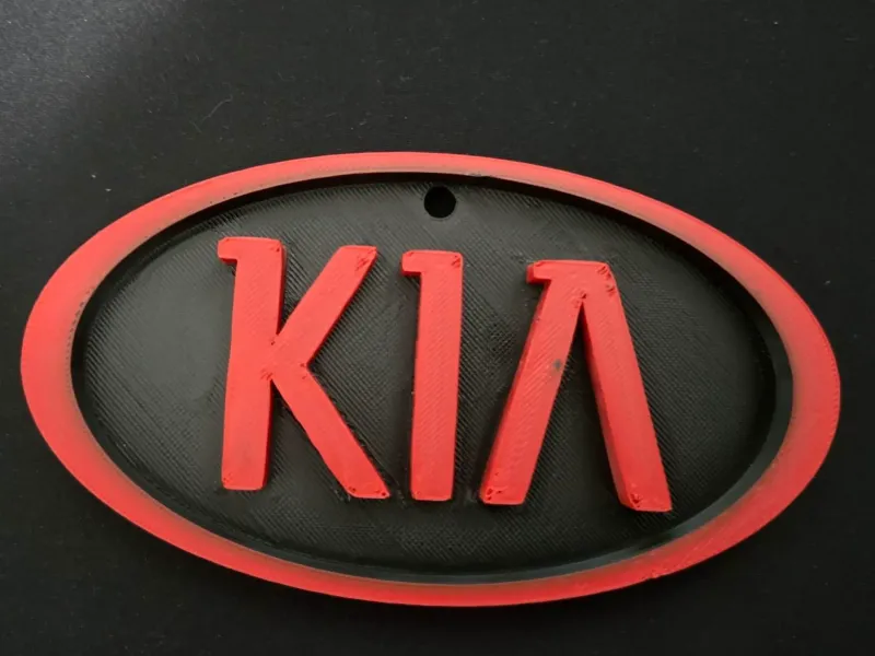 Old Kia Logo Wallplate