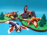 The Dragon Elios and the Forest Diorama articulated-5